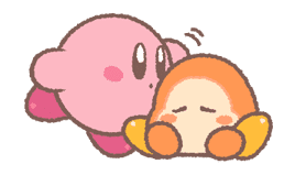 kirby and waddle dee
